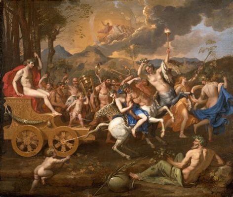 Le Triomphe de Bacchus : Une Ode Baroquesque à l'Exubérance et à la Divine Fêtardise!